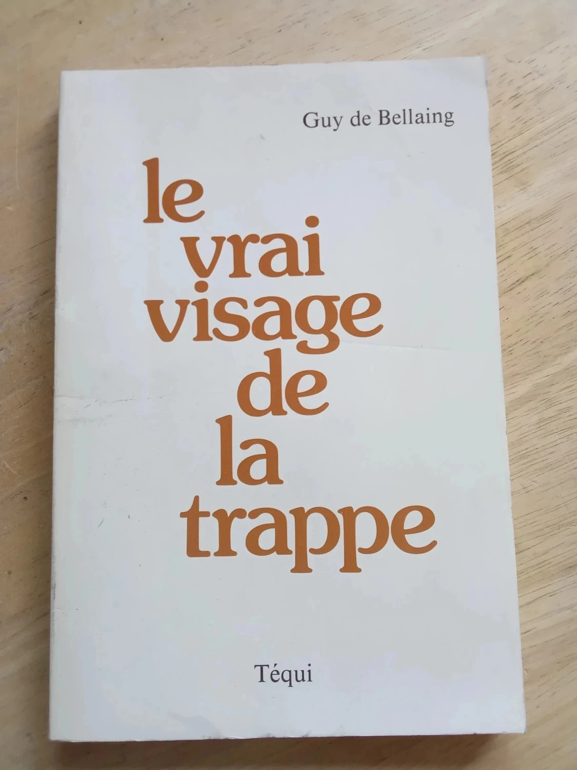 Le vrai visage de la trappe, par Guy de Bellaing